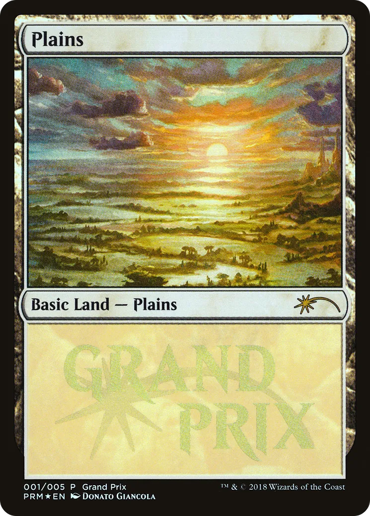 Plains — Grand Prix Promos — Magic: The Gathering