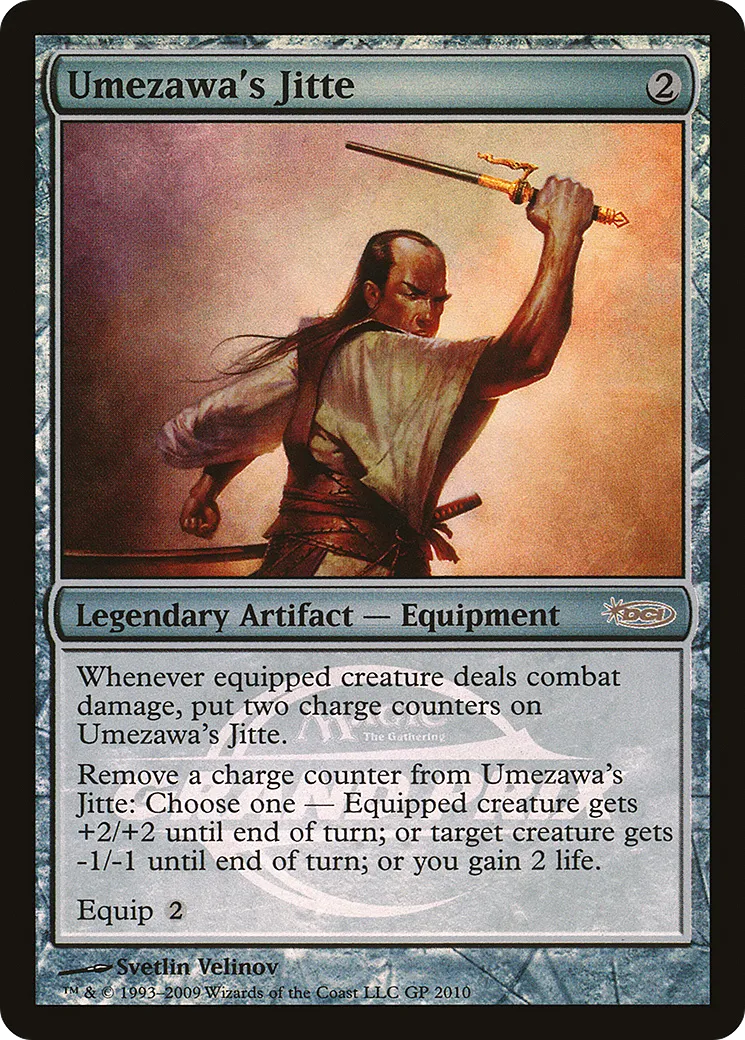 Umezawa's Jitte — Grand Prix Promos — Magic: The Gathering