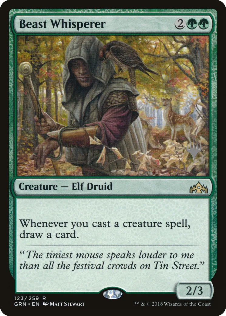 Beast Whisperer — Guilds of Ravnica Promos — Magic: The Gathering