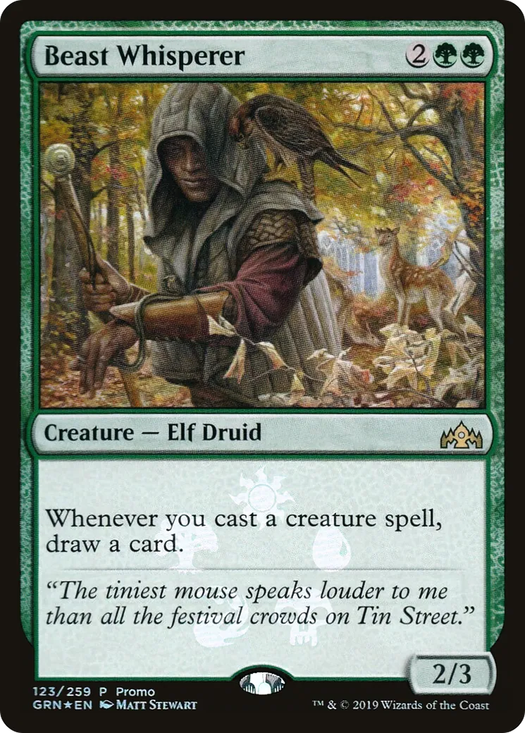 Beast Whisperer from Guilds of Ravnica Promos - Magic: The Gathering