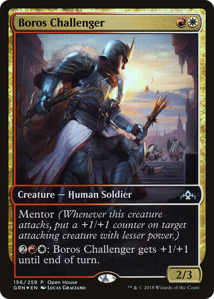 Défieur de Boros — Guilds of Ravnica Promos — Magic: The Gathering