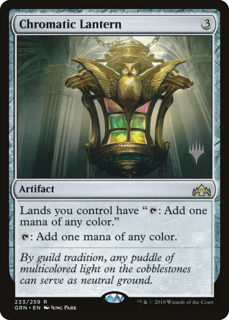 Lanterne chromatique — Guilds of Ravnica Promos — Magic: The Gathering