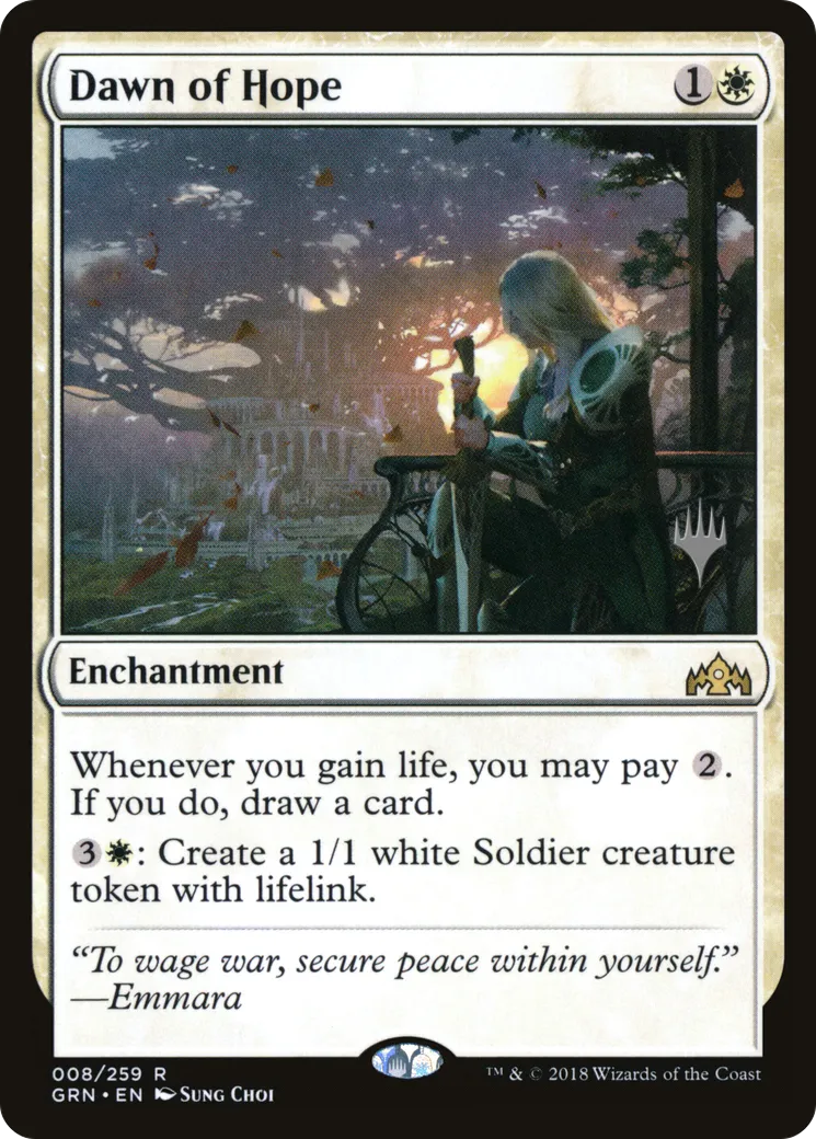 Dawn of Hope — Guilds of Ravnica Promos — Magic: The Gathering