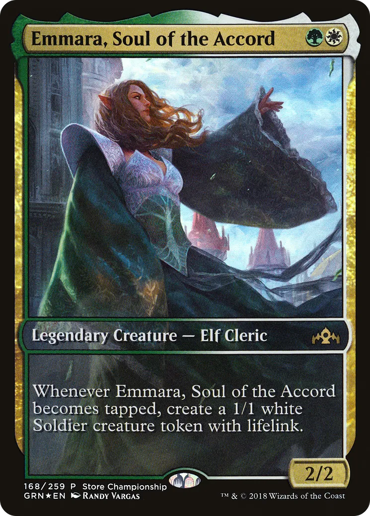 Emmara, Soul of the Accord — Guilds of Ravnica Promos — Magic: The Gathering