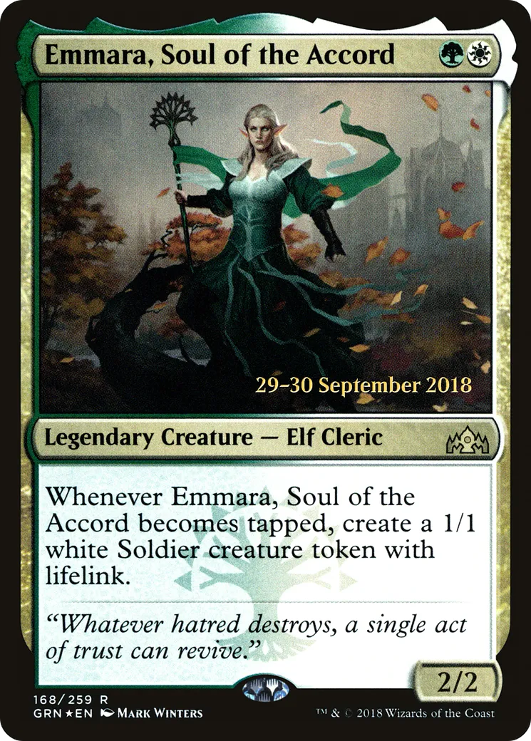 Emmara, Soul of the Accord from Guilds of Ravnica Promos - Magic: The Gathering