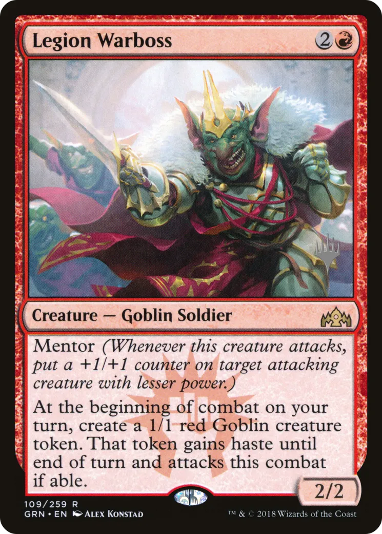 Legion Warboss — Guilds of Ravnica Promos — Magic: The Gathering