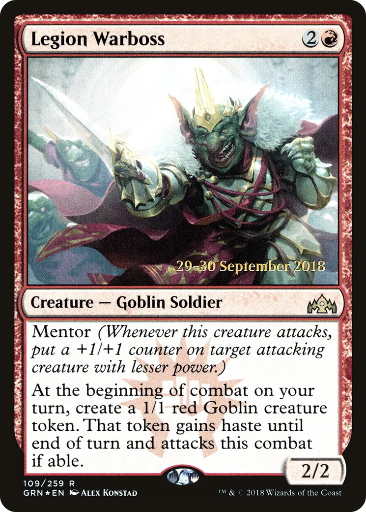 Patron de guerre de la Légion — Guilds of Ravnica Promos — Magic: The Gathering
