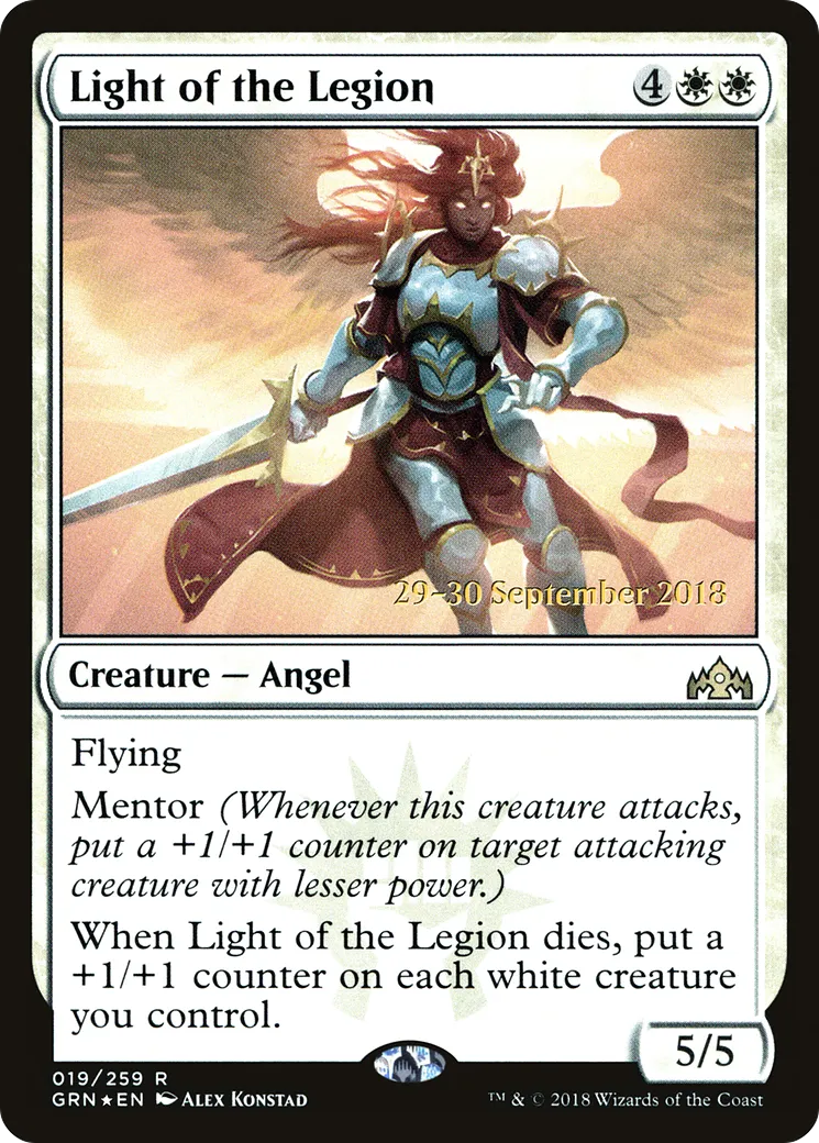 Light of the Legion from Guilds of Ravnica Promos - Magic: The Gathering
