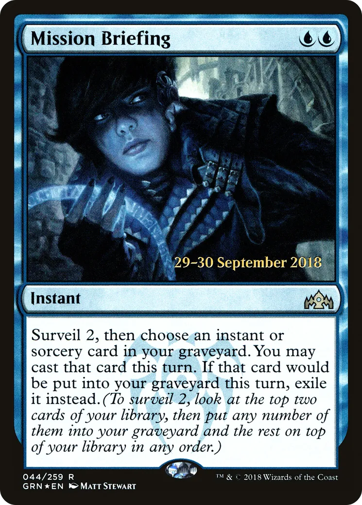 Mission Briefing — Guilds of Ravnica Promos — Magic: The Gathering