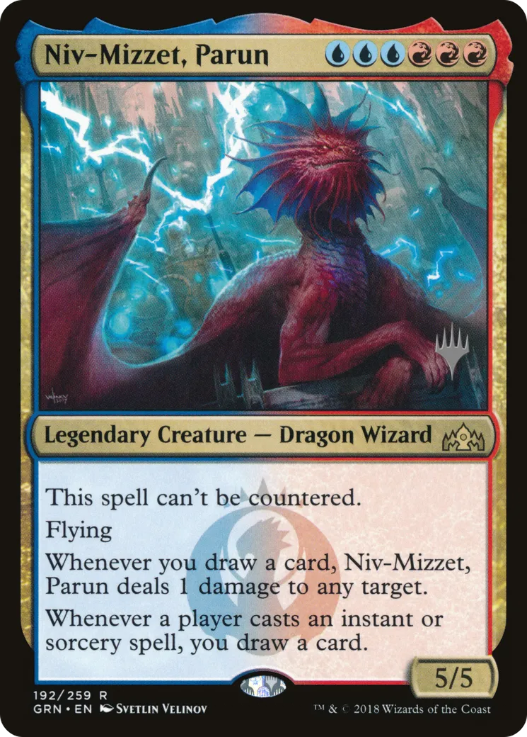 Niv-Mizzet, Parun — Guilds of Ravnica Promos — Magic: The Gathering