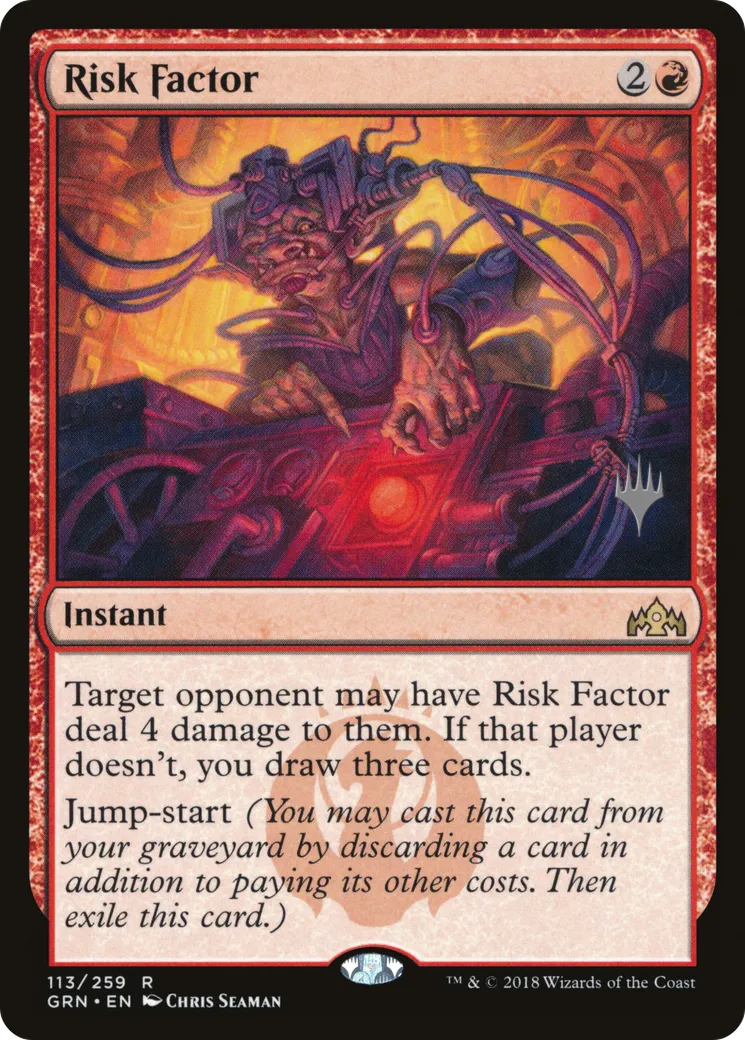 Risk Factor — Guilds of Ravnica Promos — Magic: The Gathering