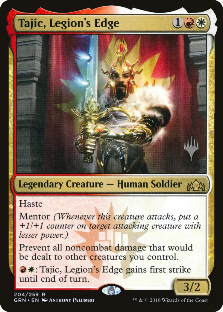 Tajic, Legion's Edge — Guilds of Ravnica Promos — Magic: The Gathering