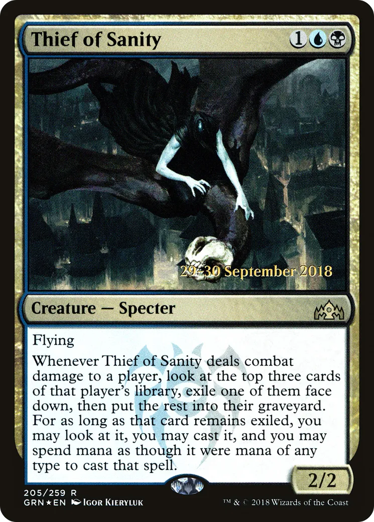 Voleur de sanité — Guilds of Ravnica Promos — Magic: The Gathering