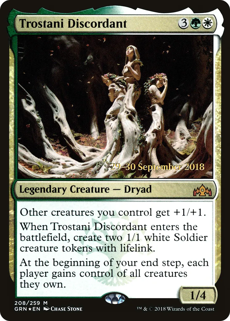 Trostani la discordante — Guilds of Ravnica Promos — Magic: The Gathering