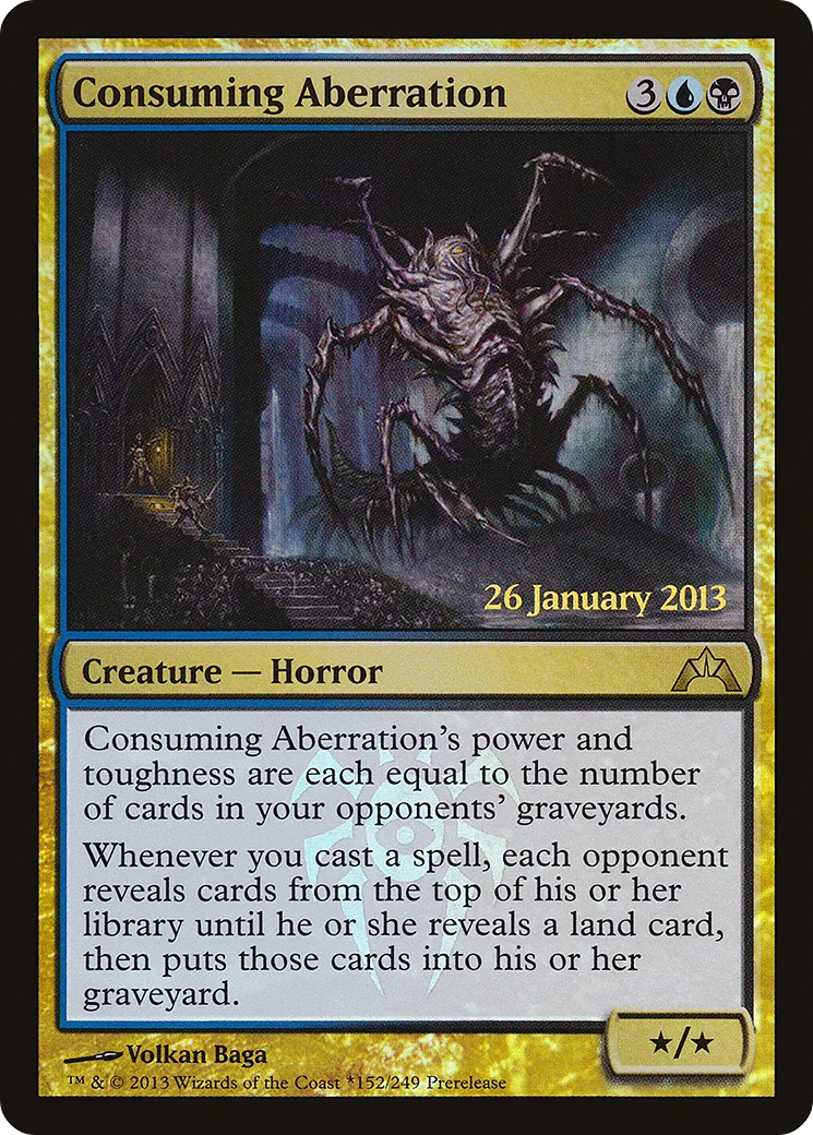 Aberration dévorante from Gatecrash Promos - Magic: The Gathering