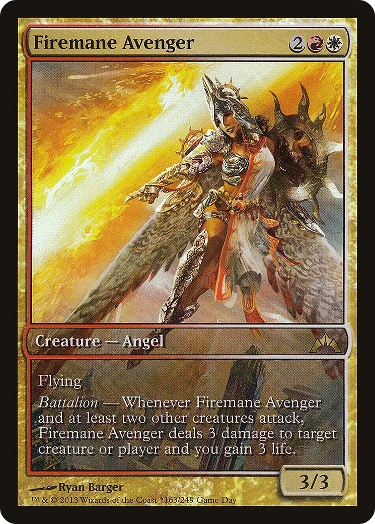 Firemane Avenger — Gatecrash Promos — Magic: The Gathering