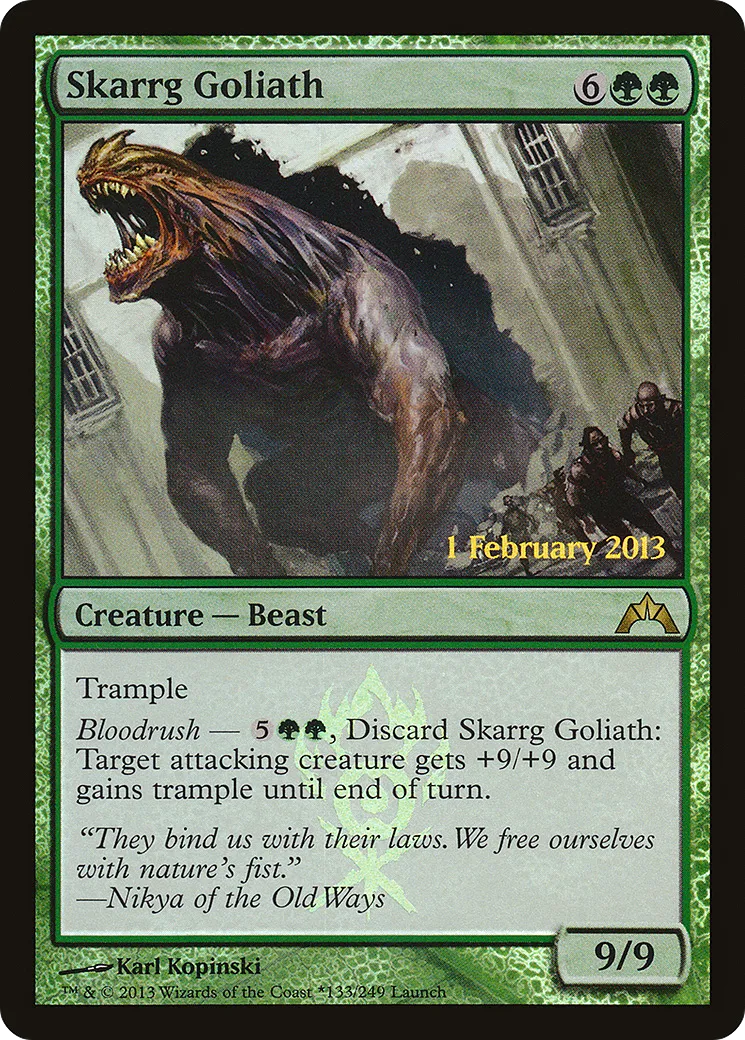 Skarrg Goliath — Gatecrash Promos — Magic: The Gathering