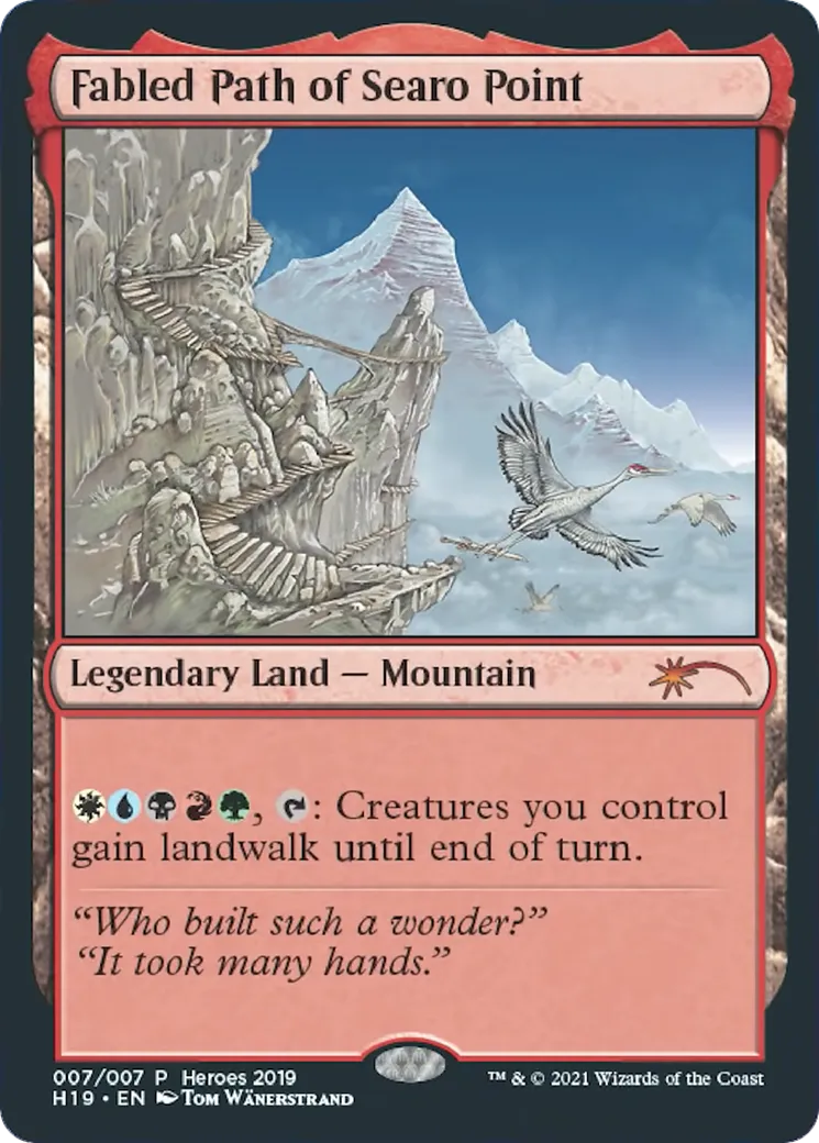 Fabled Path of Searo Point — 2019 Heroes of the Realm — Magic: The Gathering