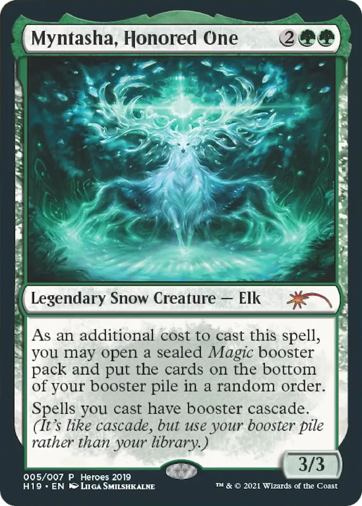 Myntasha, Honored One — 2019 Heroes of the Realm — Magic: The Gathering