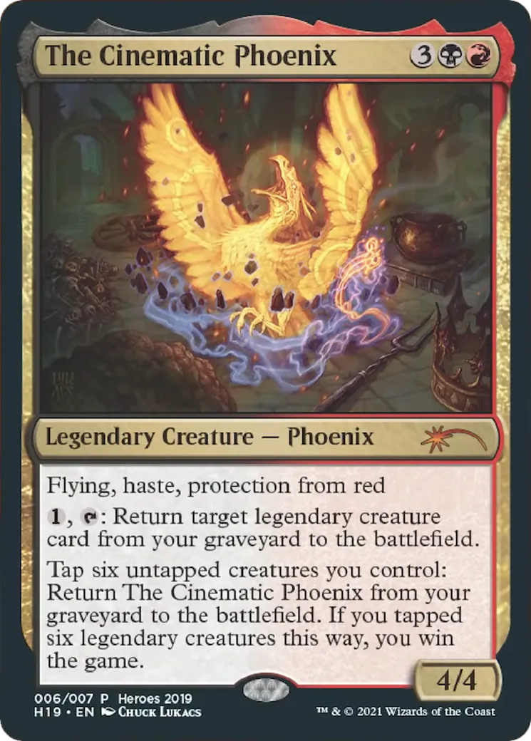 The Cinematic Phoenix — 2019 Heroes of the Realm — Magic: The Gathering
