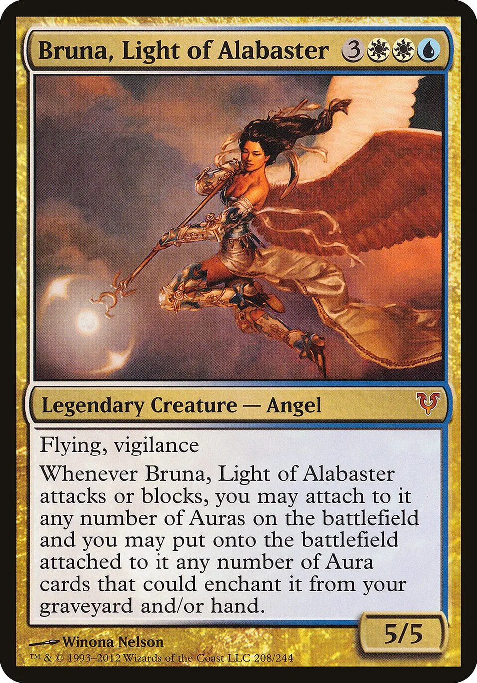 Bruna, Lumière d'albâtre from Open the Helvault - Magic: The Gathering