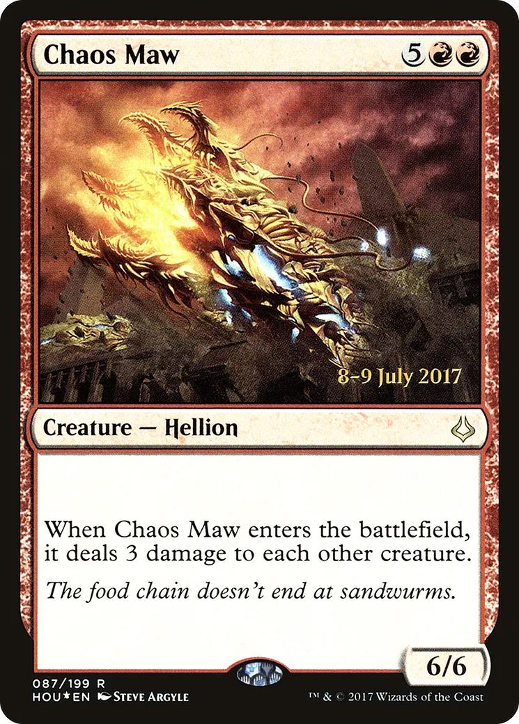Gueule du chaos — Hour of Devastation Promos — Magic: The Gathering