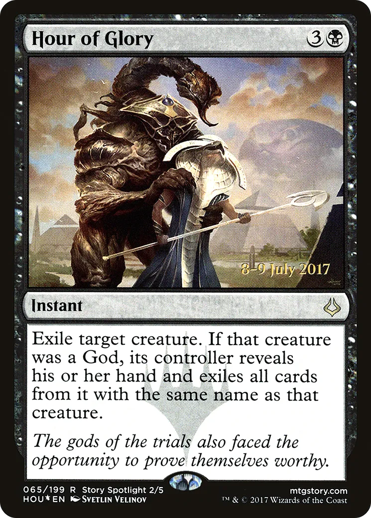 Hour of Glory — Hour of Devastation Promos — Magic: The Gathering