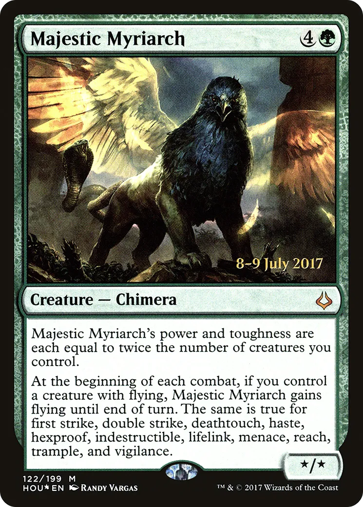 Myriarque majestueux — Hour of Devastation Promos — Magic: The Gathering