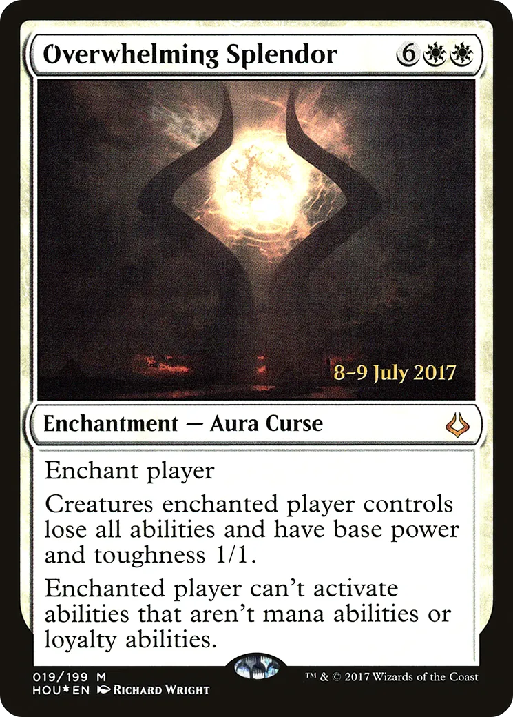 Overwhelming Splendor — Hour of Devastation Promos — Magic: The Gathering