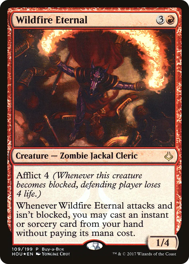 Éternel du feu dévastateur — Hour of Devastation Promos — Magic: The Gathering