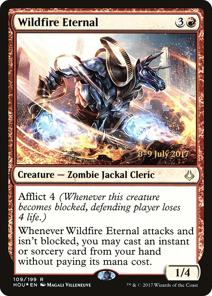 Wildfire Eternal — Hour of Devastation Promos — Magic: The Gathering