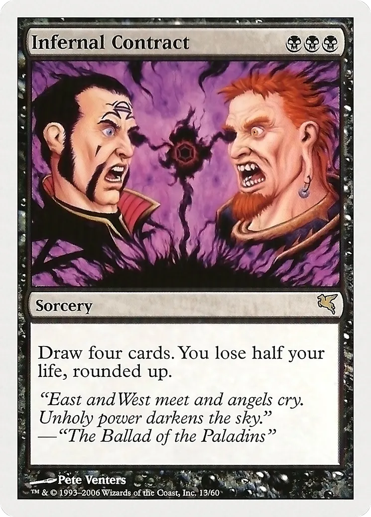 Pacte avec les enfers — Hachette UK — Magic: The Gathering