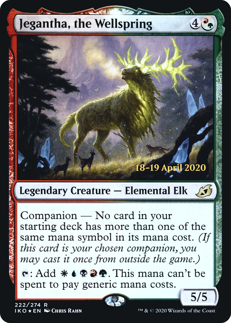 Jegantha, the Wellspring — Ikoria: Lair of Behemoths Promos — Magic: The Gathering