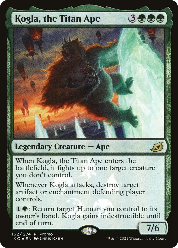 Kogla, the Titan Ape — Ikoria: Lair of Behemoths Promos — Magic: The Gathering