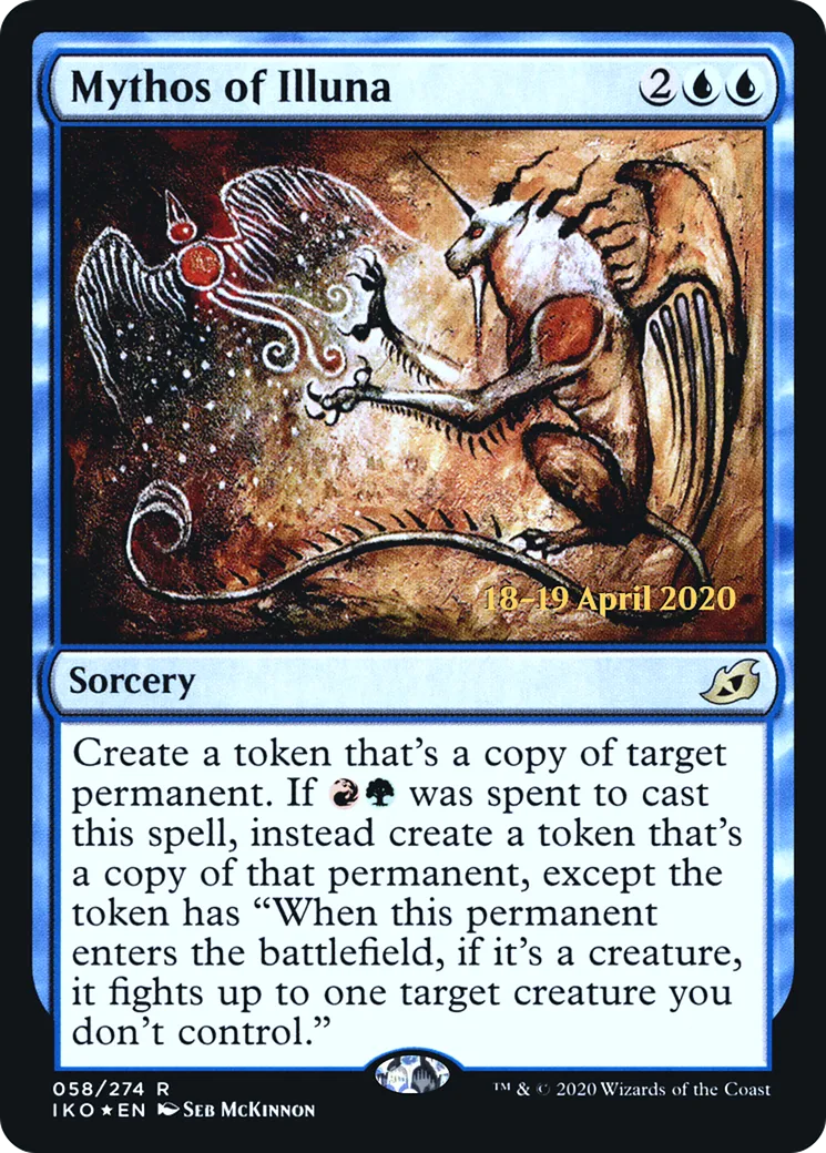 Mythe d'Illuna — Ikoria: Lair of Behemoths Promos — Magic: The Gathering