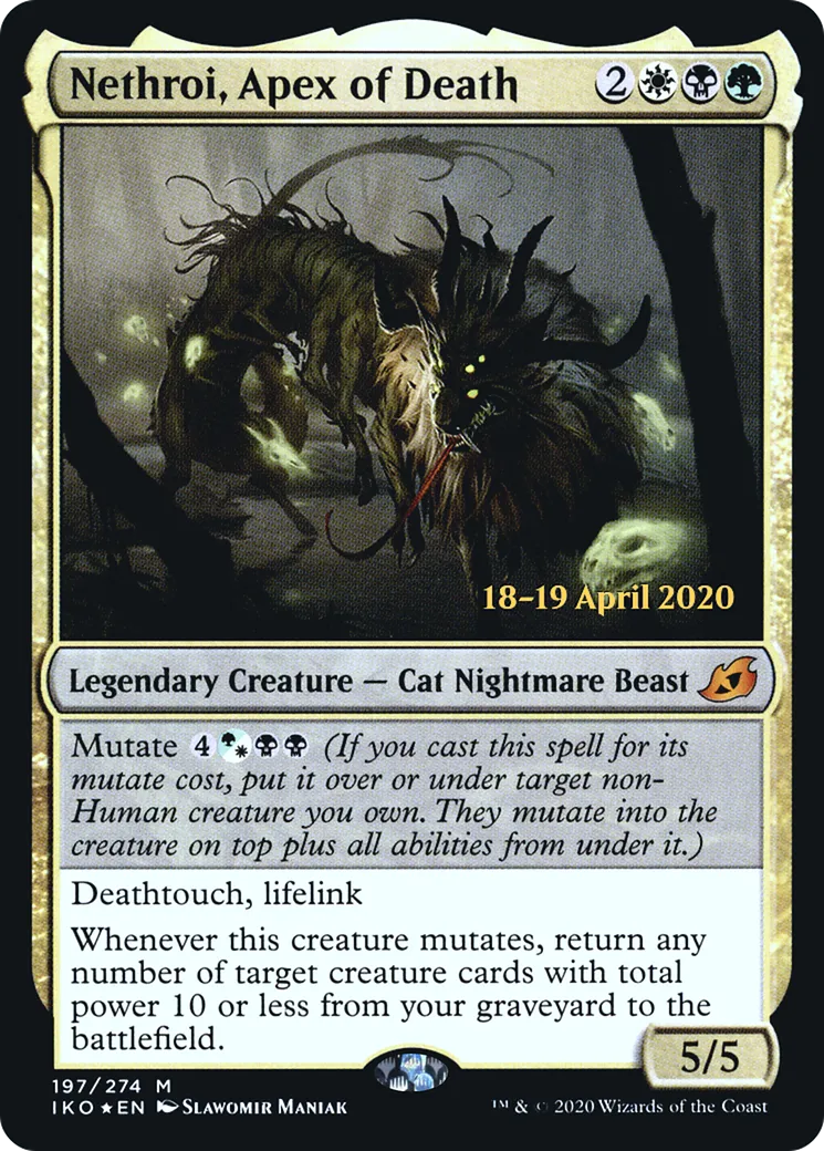 Nethroi, Apex of Death — Ikoria: Lair of Behemoths Promos — Magic: The Gathering