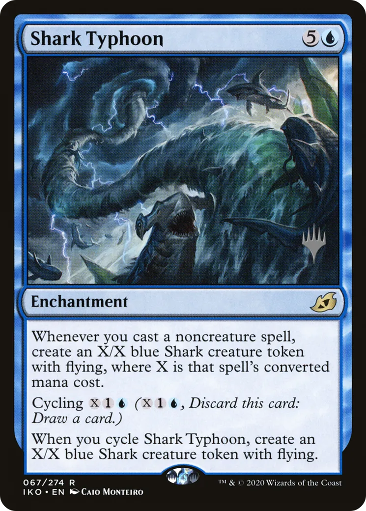 Shark Typhoon — Ikoria: Lair of Behemoths Promos — Magic: The Gathering