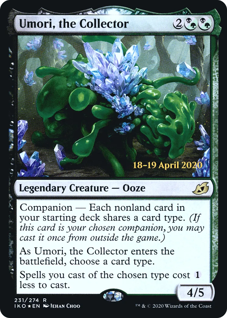 Umori, le collecteur from Ikoria: Lair of Behemoths Promos - Magic: The Gathering