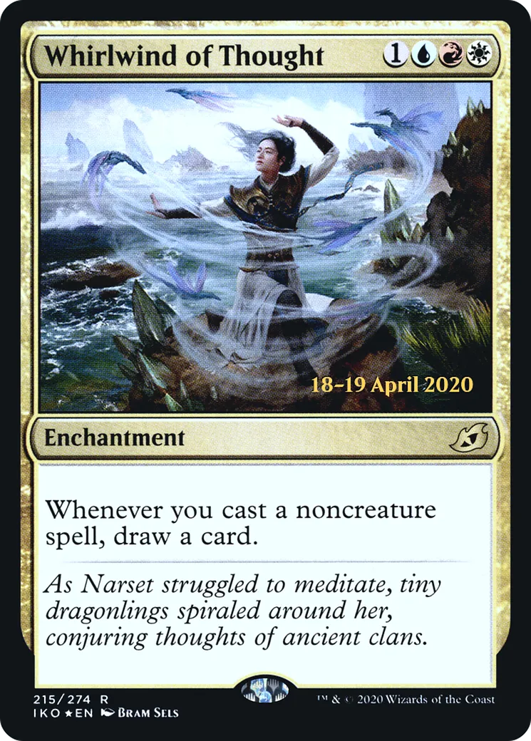 Whirlwind of Thought from Ikoria: Lair of Behemoths Promos - Magic: The Gathering
