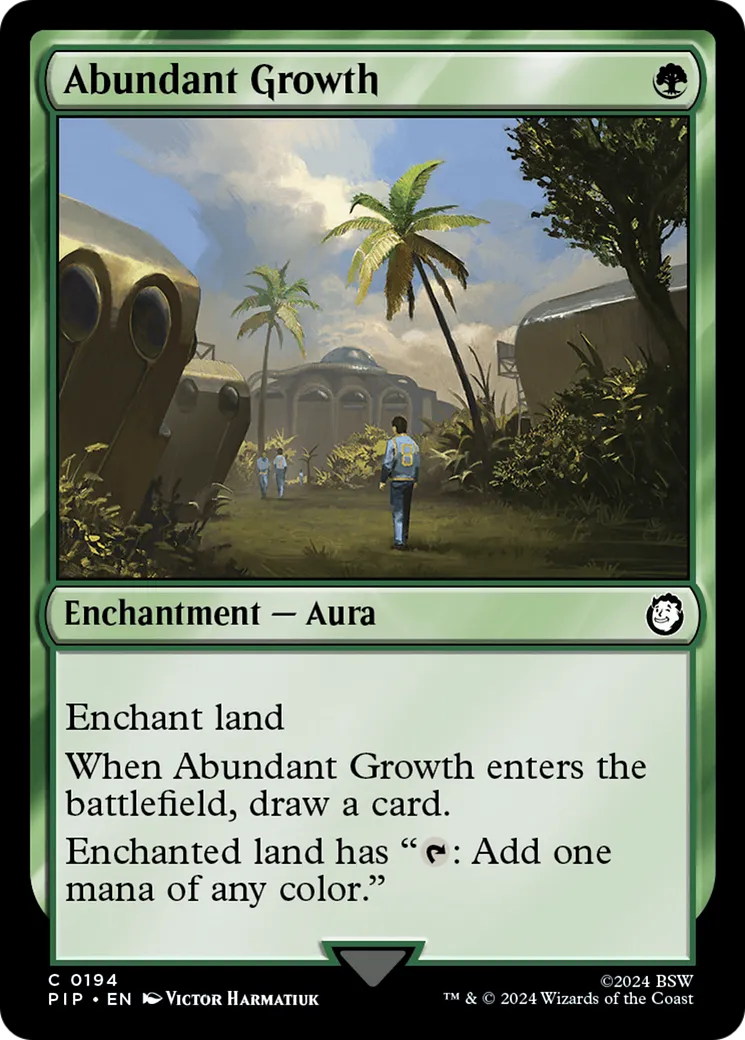 Croissance abondante — Fallout — Magic: The Gathering