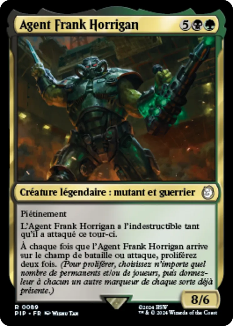 Agent Frank Horrigan — Fallout — Magic: The Gathering