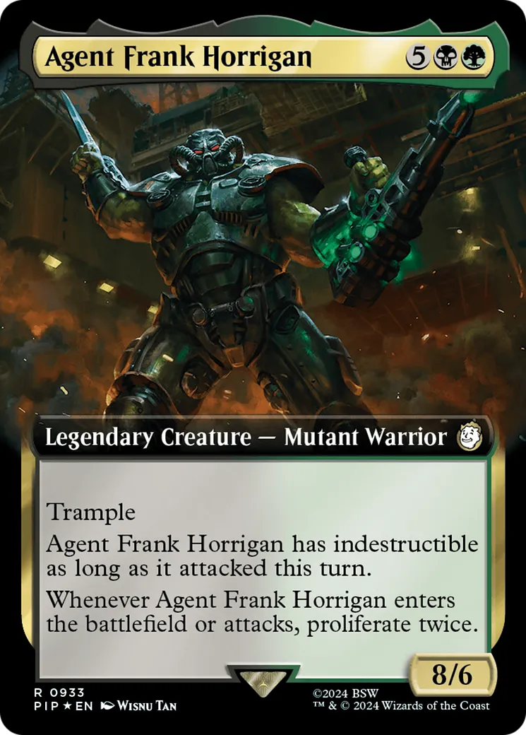 Agent Frank Horrigan — Fallout — Magic: The Gathering