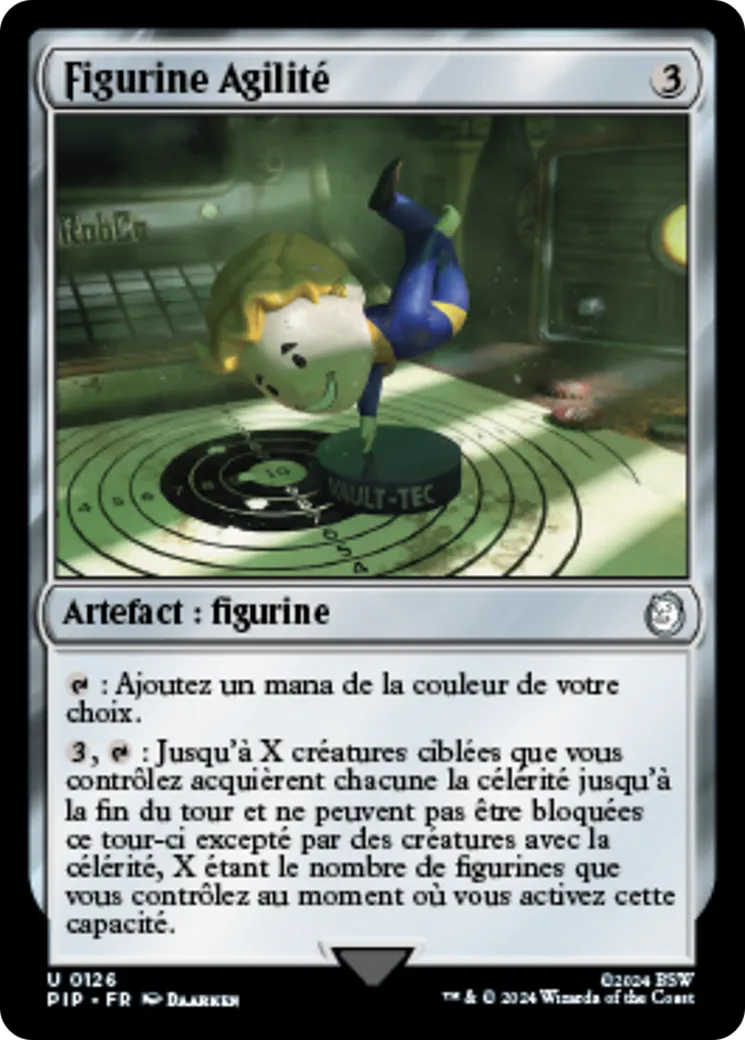 Figurine Agilité — Fallout — Magic: The Gathering