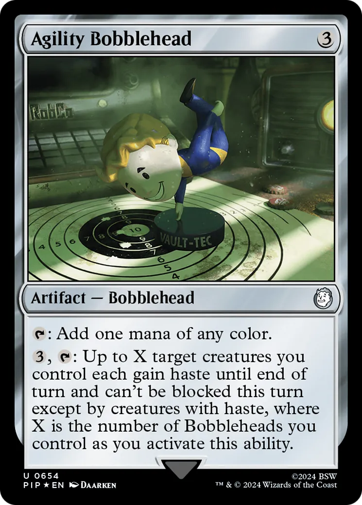 Agility Bobblehead — Fallout — Magic: The Gathering