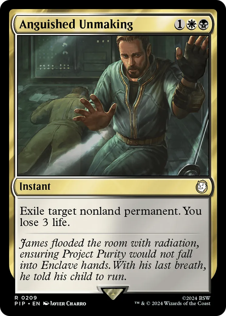 Anguished Unmaking — Fallout — Magic: The Gathering