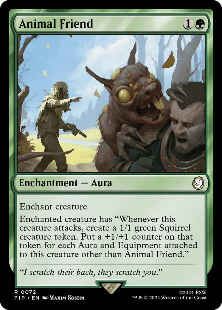 Ami des animaux — Fallout — Magic: The Gathering