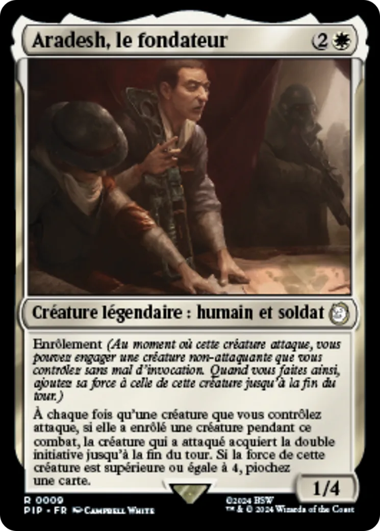 Aradesh, le fondateur — Fallout — Magic: The Gathering