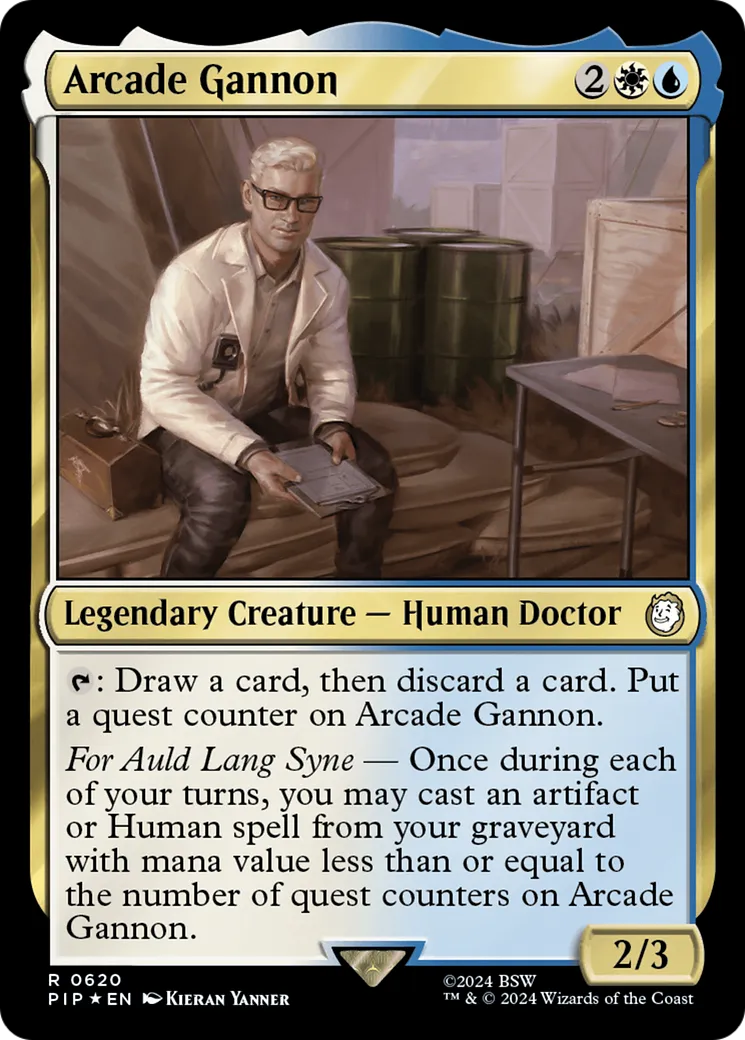 Arcade Gannon — Fallout — Magic: The Gathering