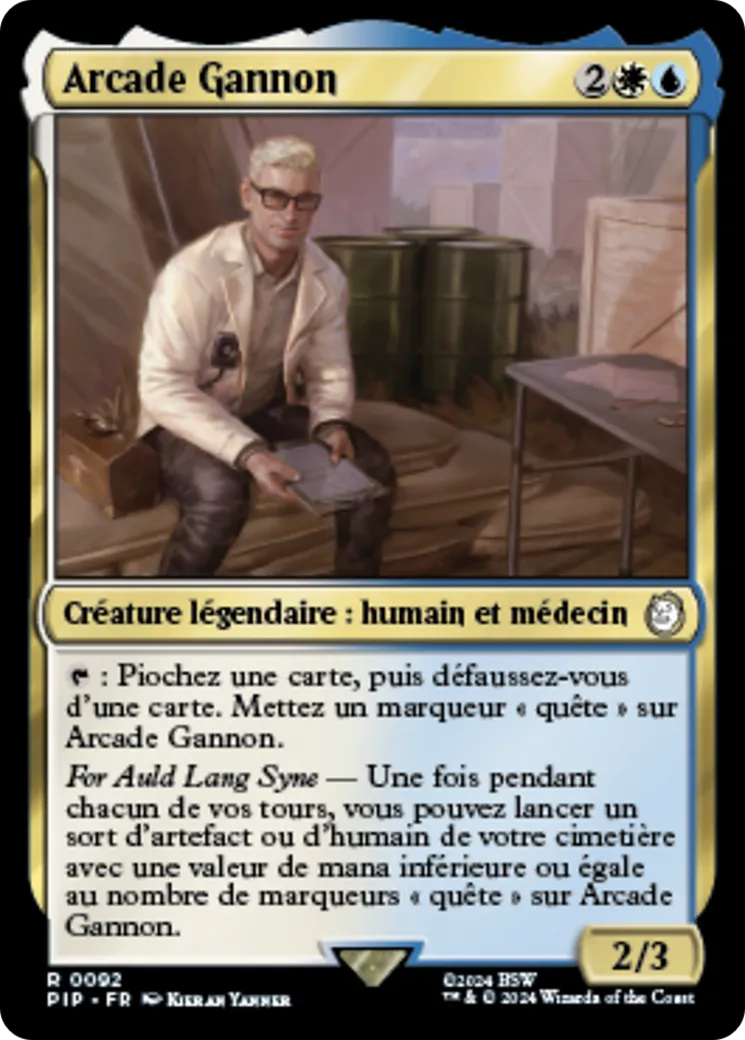 Arcade Gannon — Fallout — Magic: The Gathering