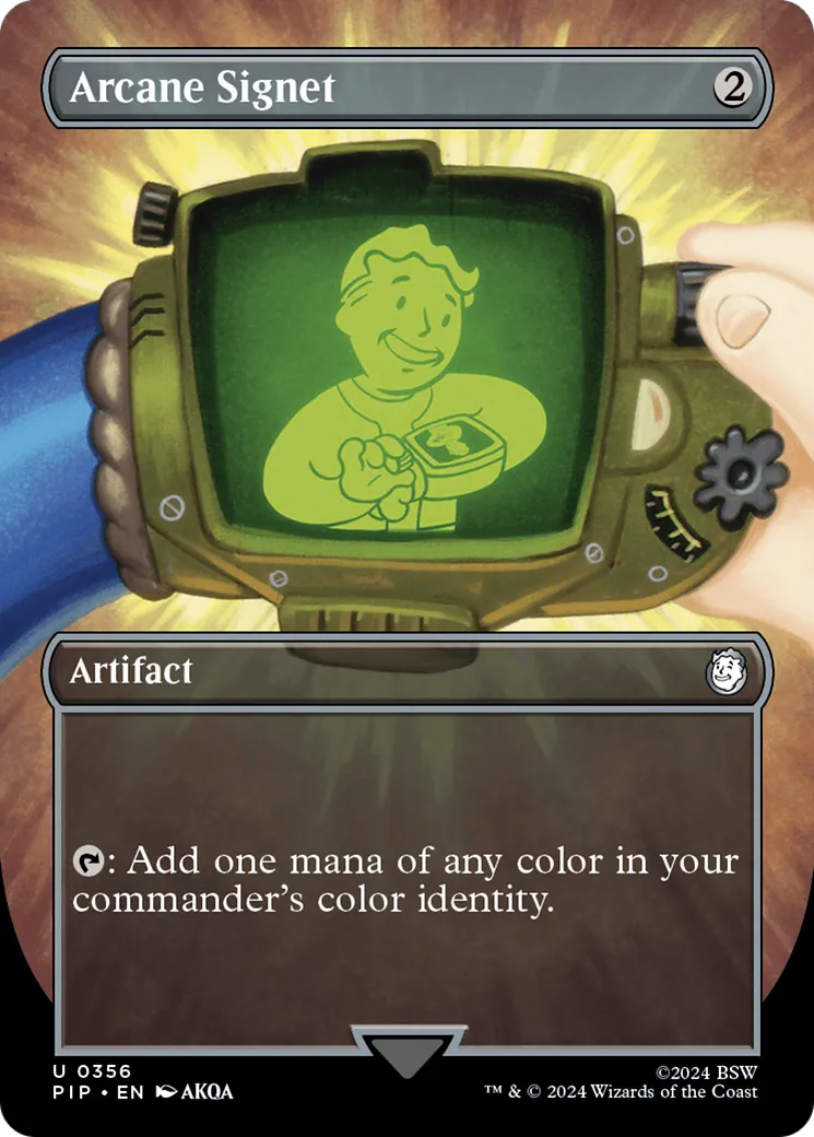 Cachet d'ésotérisme — Fallout — Magic: The Gathering